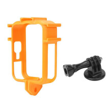 Reinforced Camera Frame With Two Adapter-Extended cold orange