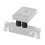 Camera Tripod Risers Double Aluminum Mini Extension Tubes for 6