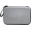 Square Table Tennis Racket Case Waterproof Zipper Paddle Storage Bag Hard Case Silver 5