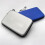Square Table Tennis Racket Case Waterproof Zipper Paddle Storage Bag Hard Case Silver 4