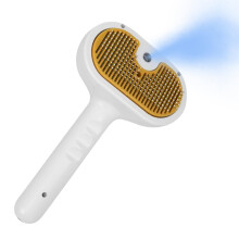Pet Steam Brush USB Rechargeable Matting Brush For Cats & Dogs, Gentle SelfCleaning Shedding Tool For Indoor Outdoor