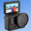 Profession ActionCamera Filter Mount Aluminum Alloy Bracket for 4