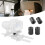 Camera Tripod Risers Double Aluminum Mini Extension Tubes for 4