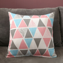 Față de pernă decorativă din in, stil nordic, pentru sufragerie și interior exterior, pernă decorativă abstractă, rezistentă la decolorare