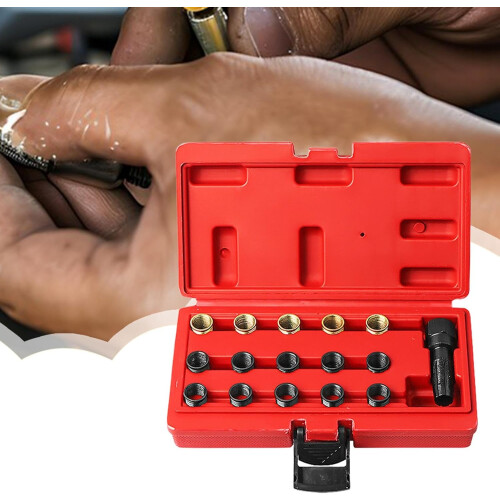 Thread Cutting Tool for Spark Plugs  Car Spark Plug Thread  Tool, Spark Plug Thread Tapping Tool, Engine 1