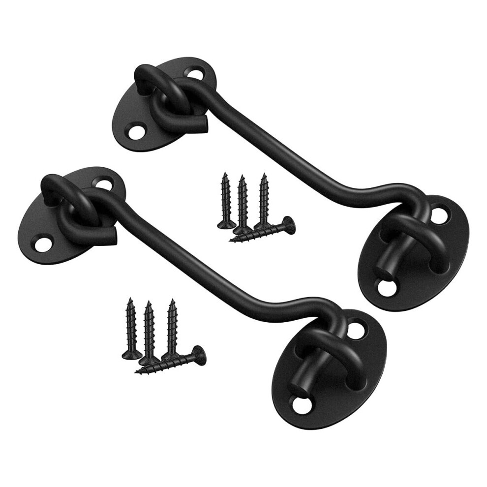 Curve Smooth And Elegant, Heavy Duty Barn Door Latch For Enhancing Your Home's Security With Style 9198585903357