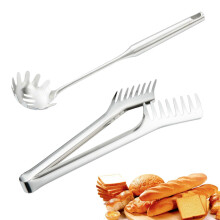 Spaghetti Spoon  2 Spoons, Noodle Tongs, Pasta Spoon with Teeth