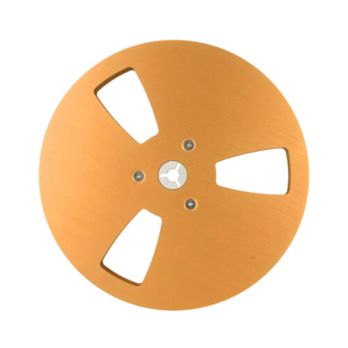 Professional Aluminum Empty TapeReel 7Inch Open Spools-gold