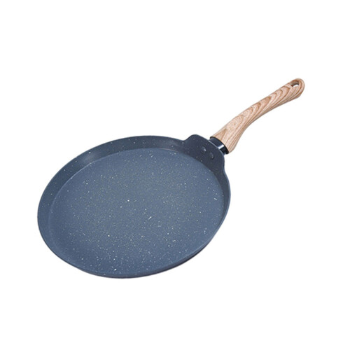 Scratch Resistant Frying Pan with Maifan Stone Coating-Gray M
