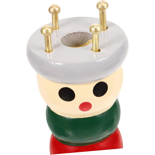 Loom knitting bobbin set beginner portable knitting machine yarn holder 2