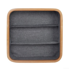 Layer Sorting Fabric Storage Box For Home Wardrobe, Stackable Clothes Organizer For Underwear Bras Pants, Drawer Style