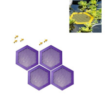 Pack of 4 Floating Bee Watering, Bee Bath for Thirsty Pollinators Purple