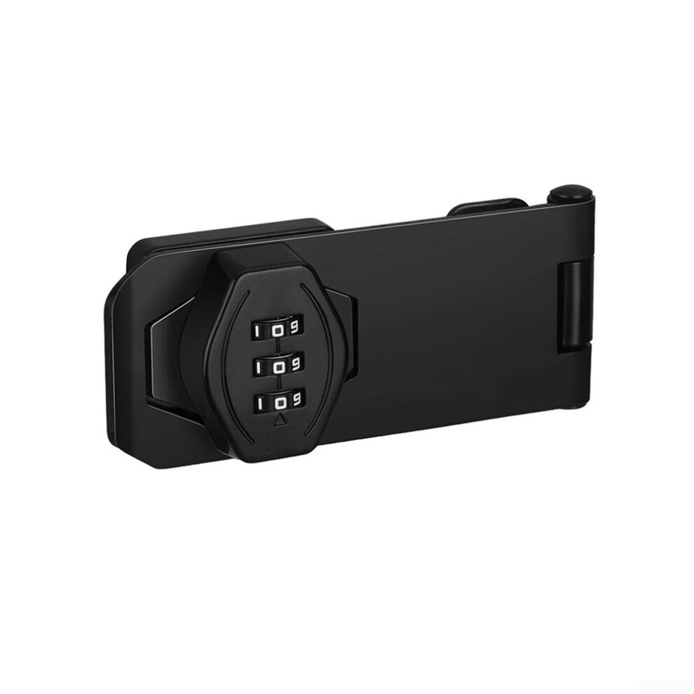 Cabinet Door Latch Without Key, Reliable Password Mechanism For Secure Access To Filing Cabinets And Other Storage Solutions (Black No. 1) 9105992758753