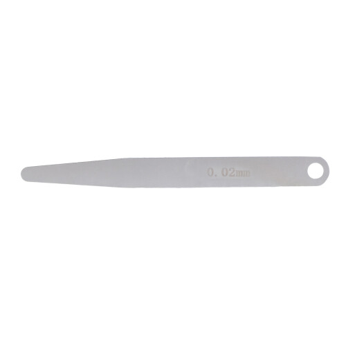 Mechanical Assembly Feeler Gauge Clear Scale-Thickness 0.02mm