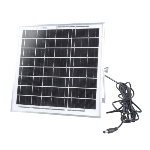 Compactly Solar Power Panel 12V 0.66A 15.60ft Cord 5.2x2.1mm for