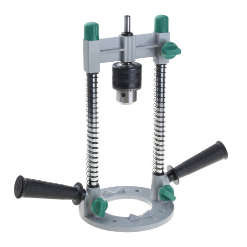 Ergonomic Drill Stand with Non Slip Base Drill Guide Holder for