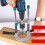 Ergonomic Drill Stand with Non Slip Base Drill Guide Holder for 3