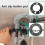 Ergonomic Drill Stand with Non Slip Base Drill Guide Holder for 6