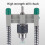 Ergonomic Drill Stand with Non Slip Base Drill Guide Holder for 5