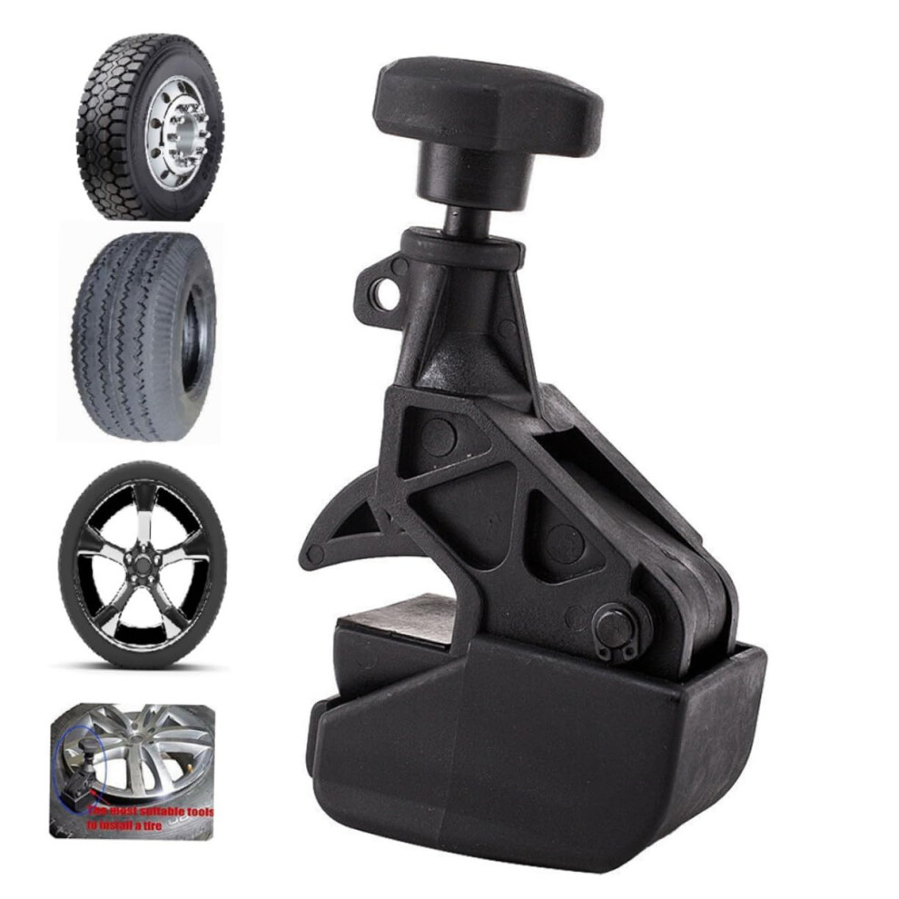 Car Tire Disassembling Tool Set Hub Changer With Adjustable Clamp And Grip Handle 3Piece Wheel Change Kit Black 9119770086822