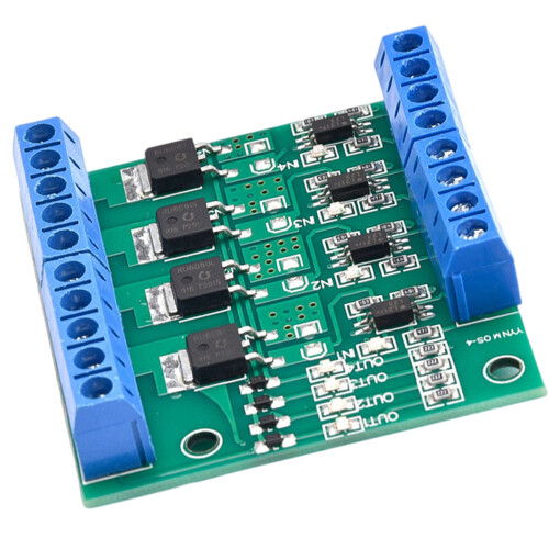 4 Channel MOSFET Pulse Triggers Switches Controller Board PWM