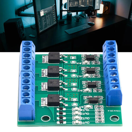 4 Channel MOSFET Pulse Triggers Switches Controller Board PWM 2