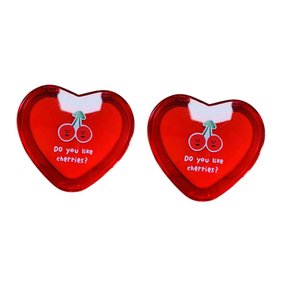 Small cosmetic mirror Foldable Ladies' mirror Doublesided Makeup mirror With Sturdy construction