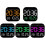 Wall Clock With Remote Control Display Temperature Display Desktop Clock Kitchen Living Room Bedroom Modern Silver Green 3