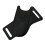Outdoor Folding Cutter Belt Pouch PU Leather Belt Bag-Black 1