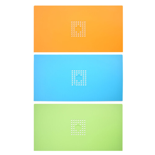 High Temperature Resistant Silicone Mat for Phone-orange color 1