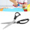 Fabric Decorative Edge Pinking Shears, Scissors 3, 5, 7 mm, for Crafts (4 mm) 4mm 4