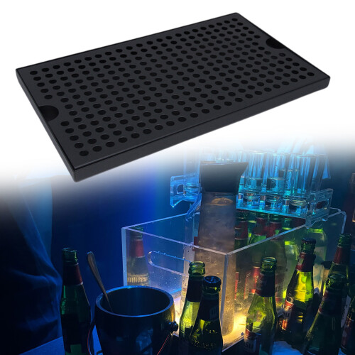 Stainless Steels Spill Pan without Drain Beer-Black   50cm 2