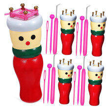 knitting puppet tool small knitting set craft kit knitting needles hook beginner