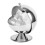 Stainless Steel Spherical Sugar Bowl Set for Kitchen Use Spices 6