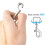 20Pc Snap Hooks for Dog Leash Collar Linking, Heavy Duty Swivel 2