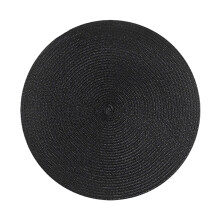 Handwoven table mats, pot holders, antislip mats, set with case (E)