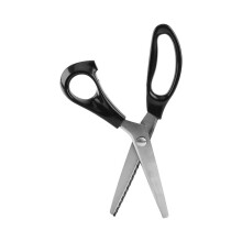 Professional Dressmaking Scissors, Pinking Scissors with Stainless Steel Blades (7mm)