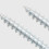 50PCS Seamless Double-Headed Screw Solid Wood Baseboard Seamless Foot Line Security Screws 3