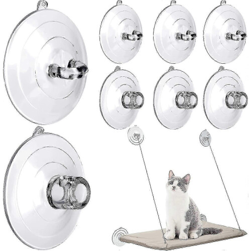 8 Pcs Suction Cups Cat Window Perch Cat Window Hammock Replacement Suction Cup for Kitty Cat Window p