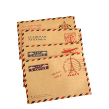 Postcard Envelopes Retro Kraft Paper Envelopes for Writing 30Pcs