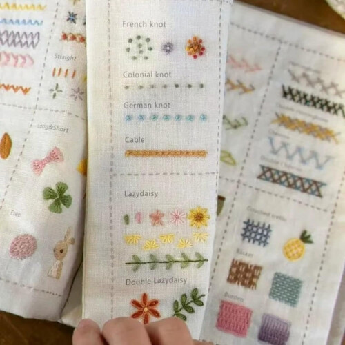 Creative Sewing Book, Sewing for Beginners, Embroidery Instructions, Decorative Stitches 1