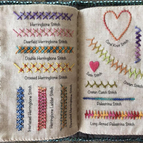Embroidery Book, Embroidery Instructions for Sewing Enthusiasts 2