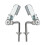 2pcs Sofa Adjustable Height Angle Hardware Sofa Headrest Ratchet Multifunctional Adjustment Hinge 90 -t 1