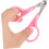 Professional bent scissors for sewing red 5 pieces random color 4