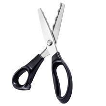 Pinking Scissors, Professional Stainless Steel Dressmaking Scissors for Fabric (18mm)