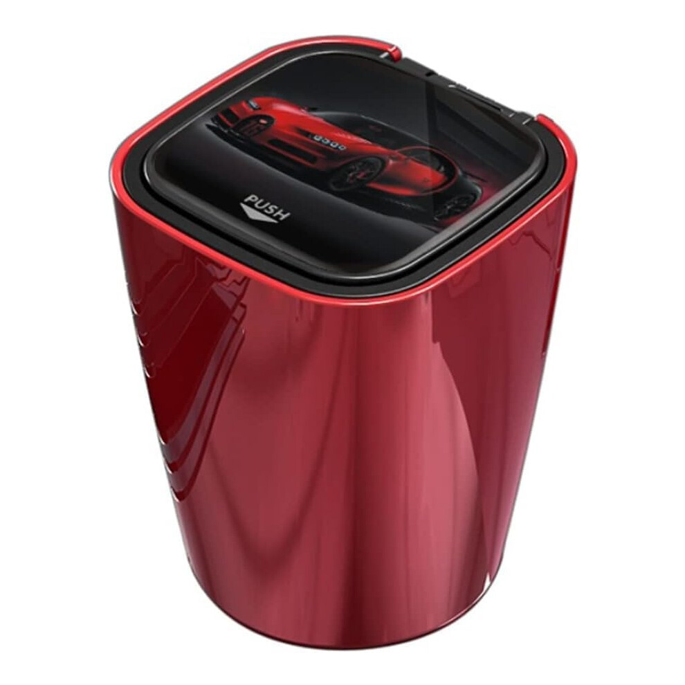 Car Cigarettes Ashtrays Compatible For 4 Series 5 Series F32 F33 F36 G22 G23 G26 Portable Car Ashtray With Lid Red 9339159686287