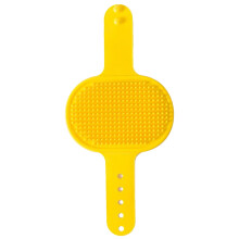 SelfCleaning Portable Silicone Brush For Pets, Pet Hair Removal From Furniture Sofas, Indoor Use, Model SCSB01, Pink