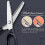 Zackenschere  3 mm  pinking shears  fabric scissors  tailor's scissors 3