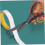 Teflon scissors allpurpose office nonstick sewing stainless steel 3
