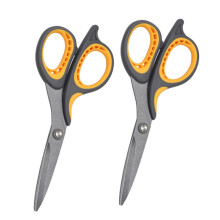 2 pieces Teflon scissors All duty office multipurpose scissors universal scissors For students nonstick scissors Abs